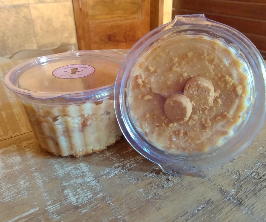 Bolo de Pote de Paçoca